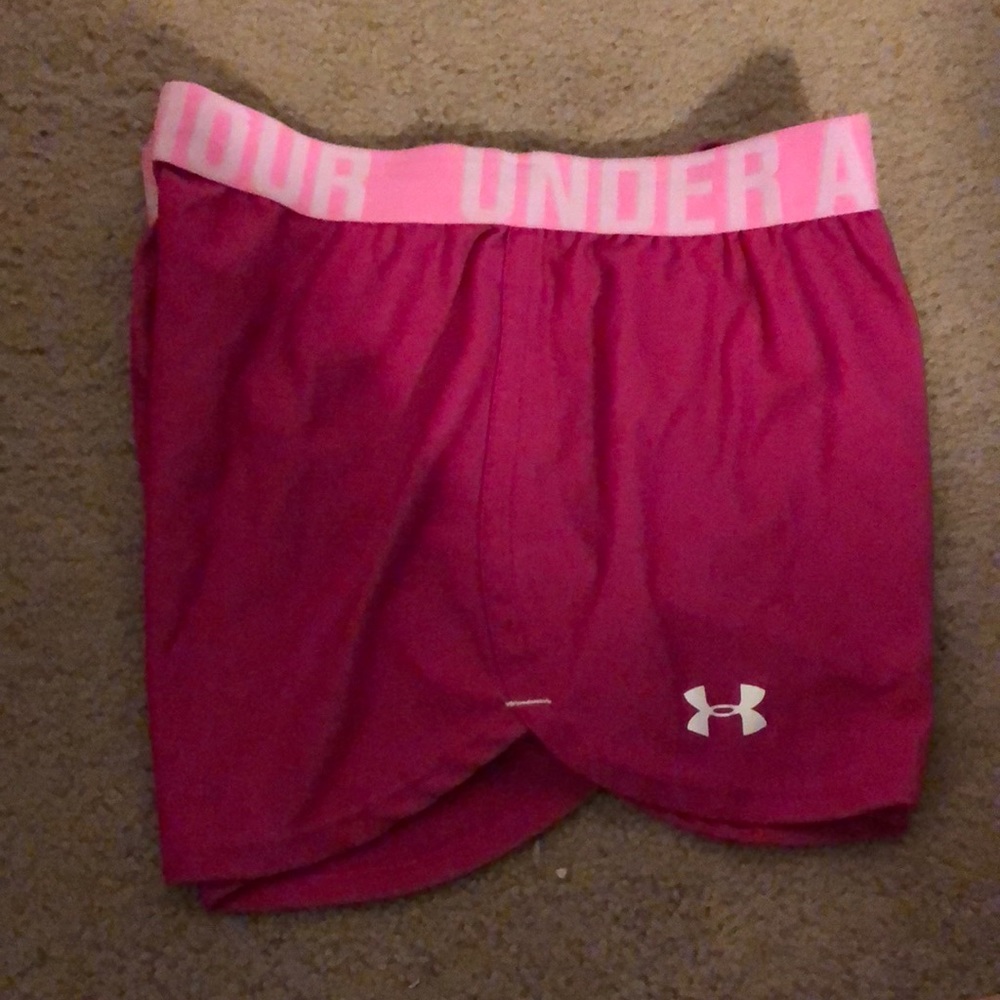Under armour running shorts